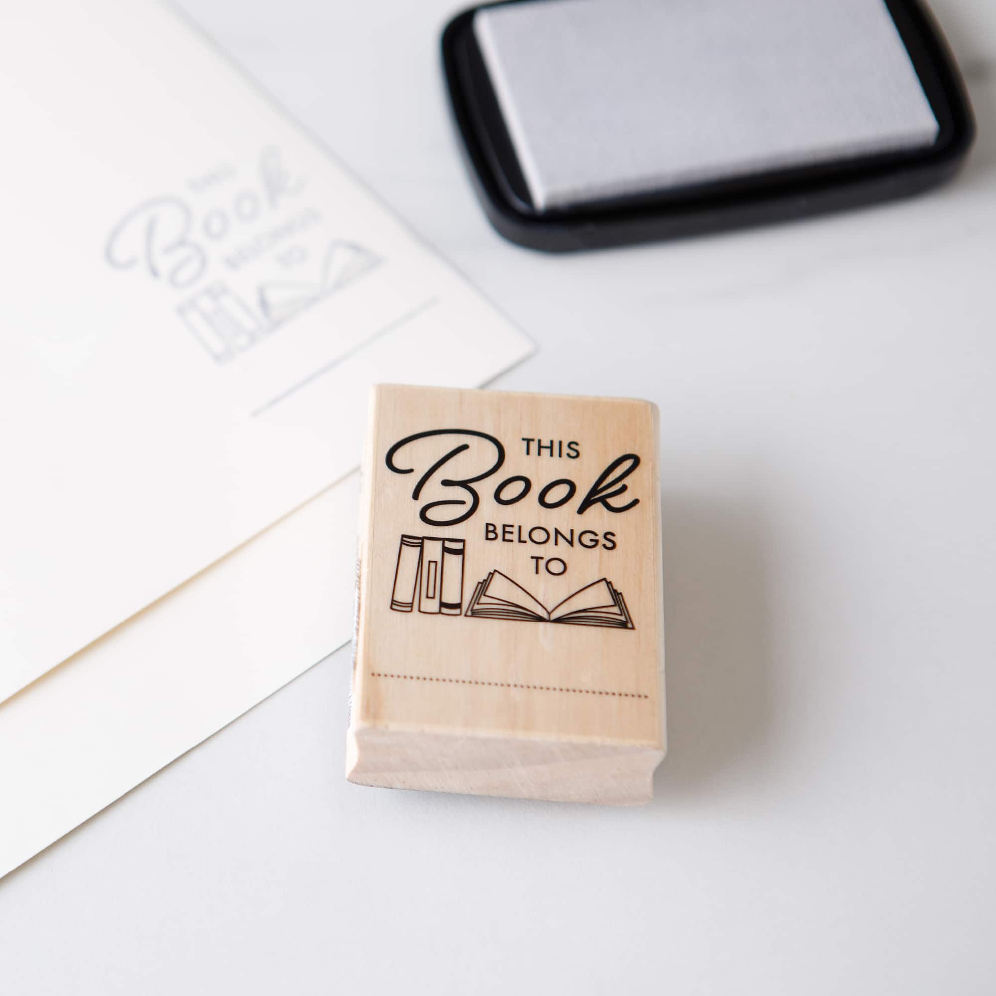 This Book Belongs To Wood Stamp by Recollections®